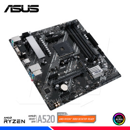 MAINBOARD ASUS PRIME A520M-A II/CSM, AM4, AMD.