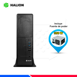 CASE SLIM HALION SUPRA MICRO ATX S612, F/350W