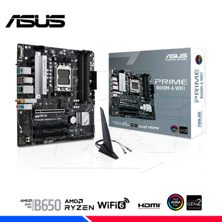 MAINBOARD PRIME B650M-A-WIFI , DDR5, AM5, AMD