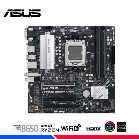 MAINBOARD PRIME B650M-A-WIFI , DDR5, AM5, AMD
