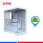 CASE XPG INVADER X WHITE V/TEMPLADO