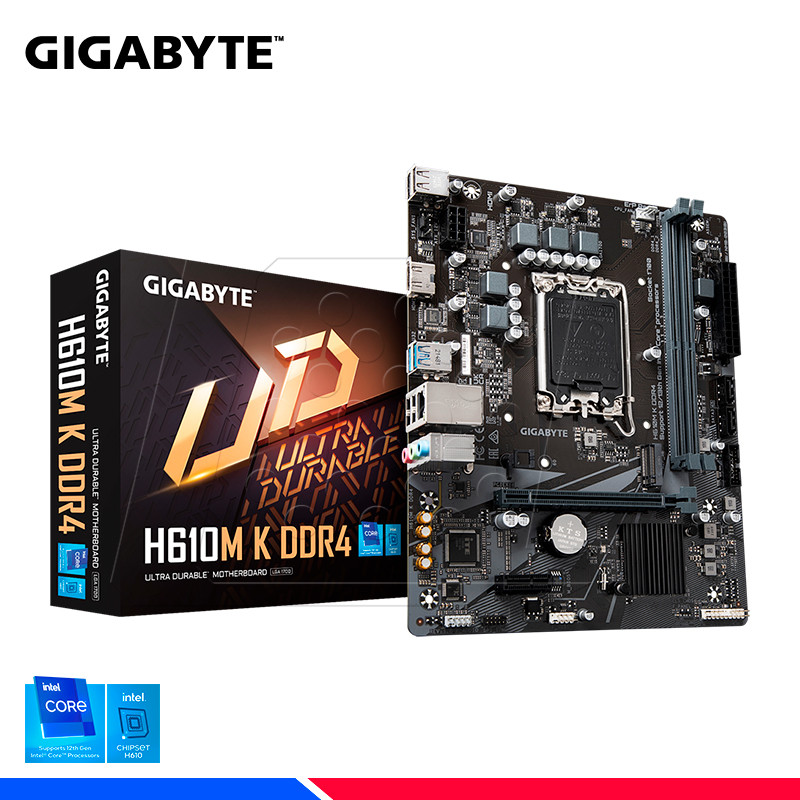 MAINBOARD GIGABYTE H610M K DDR4, LGA 1700
