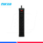 REGLETA FORZA PS-1006B, 1680W, CON CABLE DE 3mt