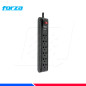 REGLETA FORZA PS-1006B, 1680W, CON CABLE DE 3mt