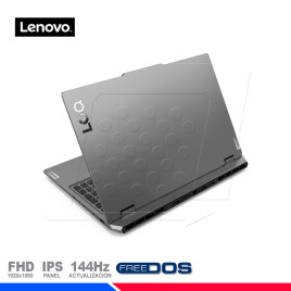 LAPTOP LENOVO LOQ 15IAX9. Ci5-12450HX, 24GB DDR5, SSD 512GB, RTX 3050, 15.6" FHD