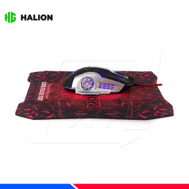 MOUSE GAMING + PAD, HALION ALASKA HA-920P
