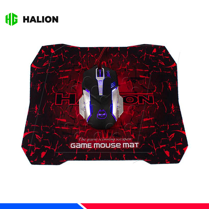 MOUSE GAMING + PAD, HALION ALASKA HA-920P