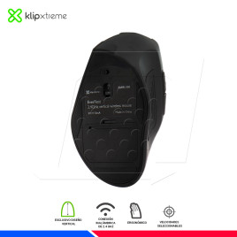 MOUSE ERGONOMICO INALAMBRICO KLIP XTREME