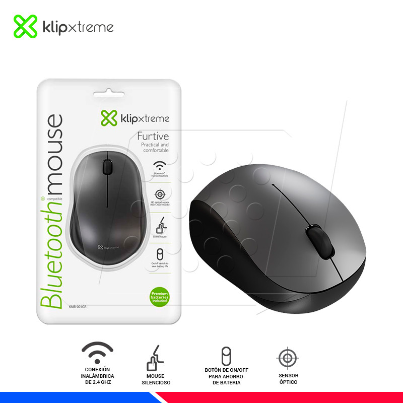 MOUSE KLIP XTREME FURTIVE KMB-001GR, INA