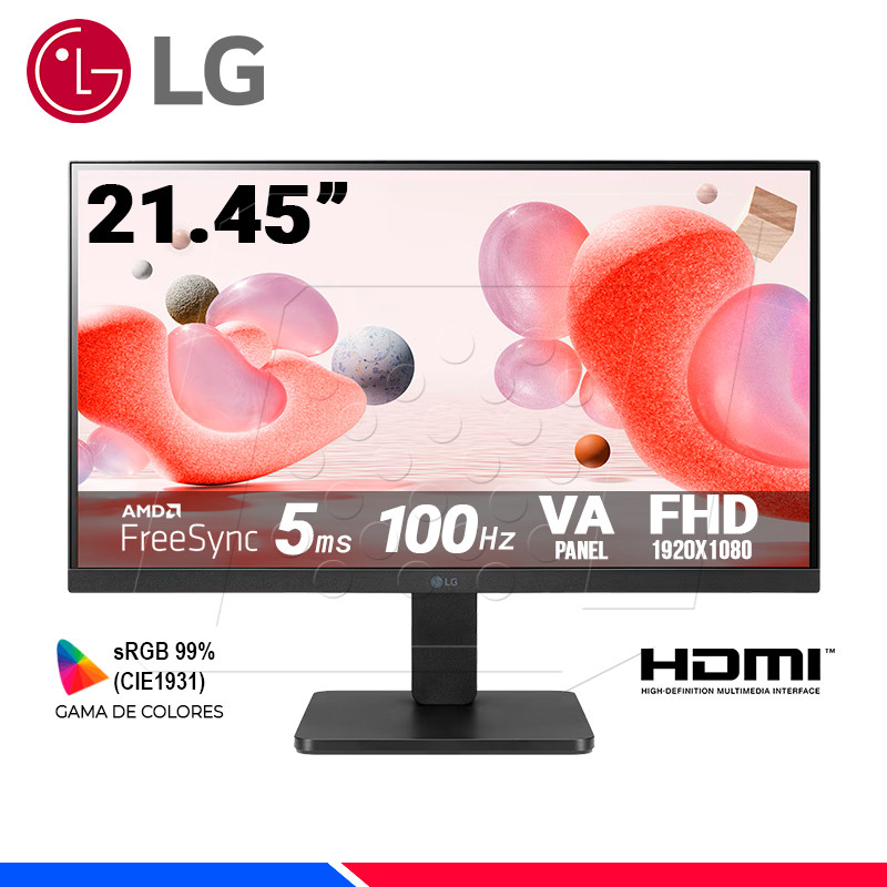 MONITOR LG 22MR410-B, 21.45" VA, FHD, 100Hz, 5ms, FreeSync