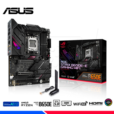 MAINBOARD ASUS ROG STRIX B650E-E GAMING WIFI, DDR5, AM5, AMD