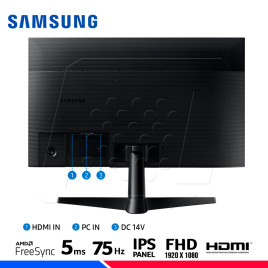 MONITOR SAMSUNG LS27C310EALXPE, Essential, 27" IPS, FHD, 75Hz, 5ms, FreeSync