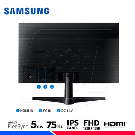 MONITOR SAMSUNG LS24C310EALXPE, Essential, 24" IPS, FHD, 75Hz, 5ms, FreeSync
