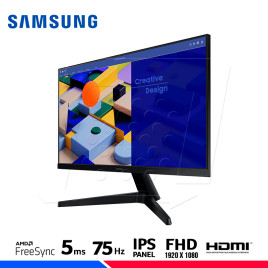 MONITOR SAMSUNG LS24C310EALXPE, Essential, 24" IPS, FHD, 75Hz, 5ms, FreeSync