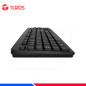 KIT TECLADO Y MOUSE TEROS INALAMBRICO TE-4061N, NEGRO