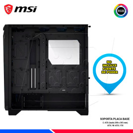 CASE MSI MPG GUNGNIR 300R AIRFLOW, RGB,V/TEMPLADO