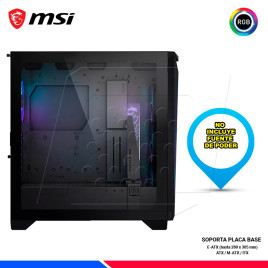 CASE MSI MPG GUNGNIR 300R AIRFLOW, RGB,V/TEMPLADO