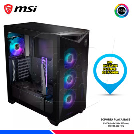 CASE MSI MPG GUNGNIR 300R AIRFLOW, RGB,V/TEMPLADO
