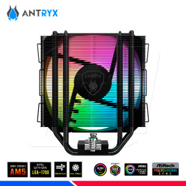 COOLER DE PROCESADOR ANTRYX MIRAGE 530, ARGB, AMD, INTEL