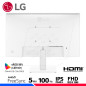 MONITOR LG 24MR400-W, 23.8" IPS, FHD, 100Hz, 5ms, FreeSync