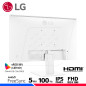 MONITOR LG 24MR400-W, 23.8" IPS, FHD, 100Hz, 5ms, FreeSync