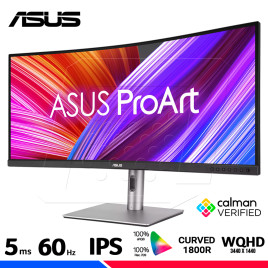 MONITOR PROFESIONAL ProArt Display PA34VCNV, 34.1" CURVO IPS, WQHD, 60Hz, 5ms.