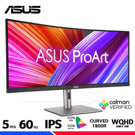 MONITOR PROFESIONAL ProArt Display PA34VCNV, 34.1" CURVO IPS, WQHD, 60Hz, 5ms.