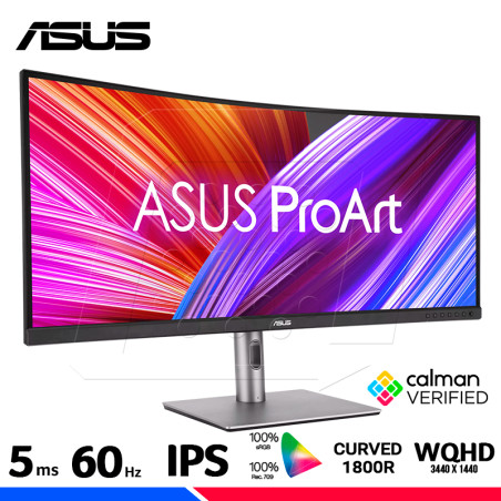 MONITOR PROFESIONAL ProArt Display PA34VCNV, 34.1" CURVO IPS, WQHD, 60Hz, 5ms.