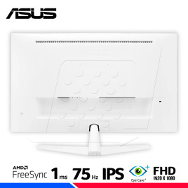 MONITOR ASUS VY249HE-W, 23.8" IPS, FHD, 75Hz, 1ms, FreeSync, Eye Care