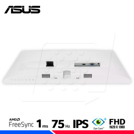 MONITOR ASUS VY249HE-W, 23.8" IPS, FHD, 75Hz, 1ms, FreeSync, Eye Care
