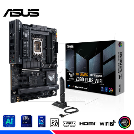 MAINBOARD ASUS TUF GAMING Z890-PLUS WIFI, DDR5, LGA 1851