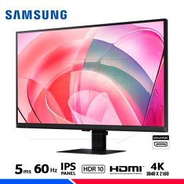 MONITOR SAMSUNG LS27D700EALXPE, ViewFinity S7, 27" IPS, 4K UHD, 60Hz, 5ms