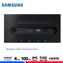MONITOR SAMSUNG LS24C330GALXPE ESSENTIAL S3, 24" IPS, FHD, 100Hz, 4ms, FreeSync