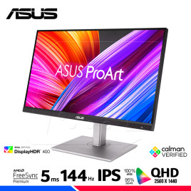 MONITOR PROFESIONAL ProArt Display PA278CGV, 27" IPS, QHD, 144Hz, 5ms.