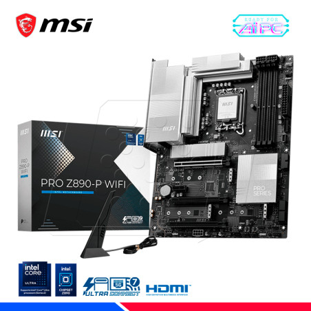 MAINBOARD MSI PRO Z890-P WIFI, DDR5, LGA 1851