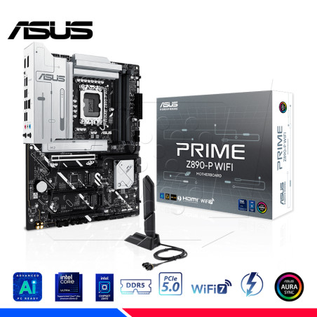 MAINBOARD ASUS PRIME Z890-P WIFI, DDR5, LGA 1851
