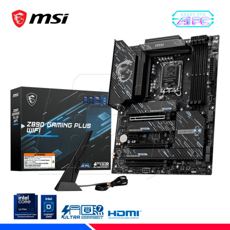MAINBOARD MSI Z890 GAMING PLUS WIFI, DDR5, LGA 1851