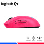 MOUSE LOGITECH PRO 2 LIGTHSPEED WIRELESS, HERO 2, 44K DPi, RGB, PINK