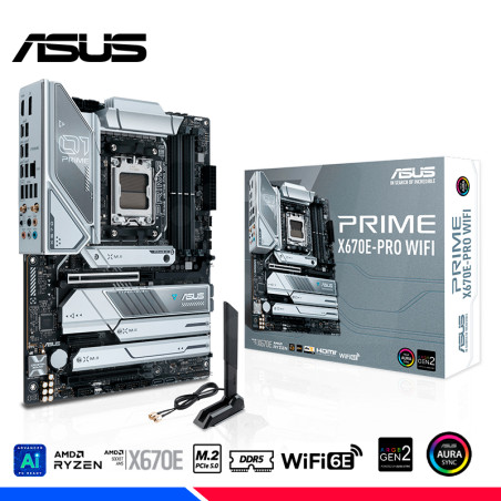 MAINBOARD ASUS PRIME X670E-PRO WIFI, DDR5, AM5, AMD