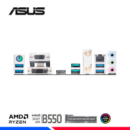 MAINBOARD ASUS PRIME B550M-A AC, WI-FI, AM4 AMD.