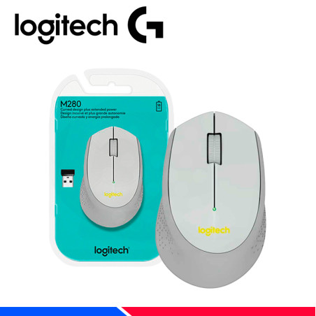 MOUSE LOGITECH M280 WIRELESS GRAY