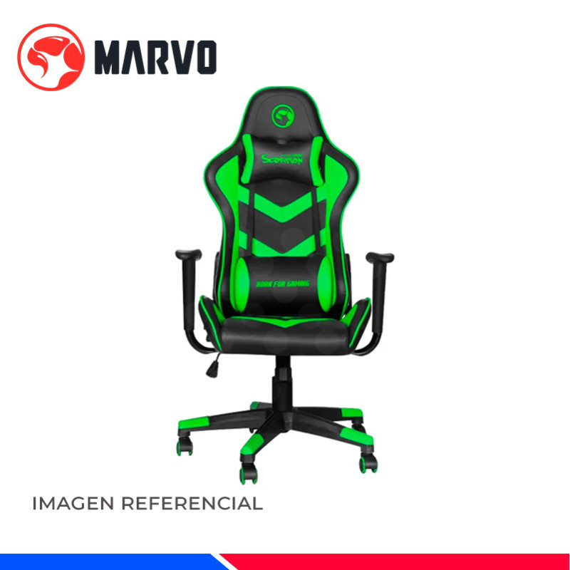 SILLA GAMING MARVO CH-106 SCORPIO VERDE
