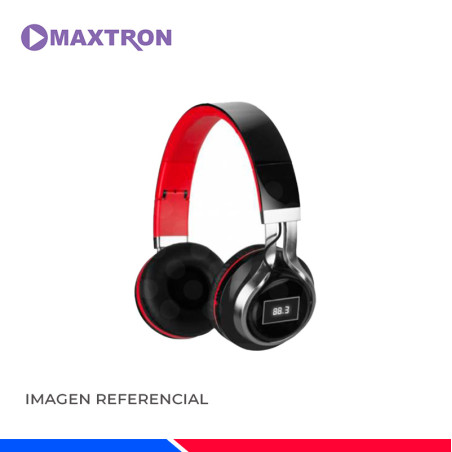 AURICULAR MAXTRON BLUETOOTH BLK MX721BT