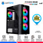CASE ANTRYX RX-260 BLACK, FIXED RGB, FAN x4, V/TEMPLADO