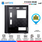 CASE ANTRYX RX-260 BLACK, FIXED RGB, FAN x4, V/TEMPLADO