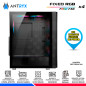 CASE ANTRYX RX-260 BLACK, FIXED RGB, FAN x4, V/TEMPLADO