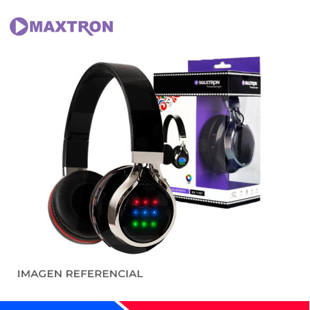 AURICULAR MAXTRON BLUETOOTH BLK MX713BT