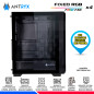 CASE ANTRYX RX-270 BLACK, FIXED RGB, FAN x4, V/TEMPLADO