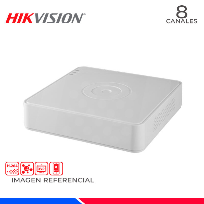 DVR HIKVISION DS-7108HGHI-F1 8 CANALES
