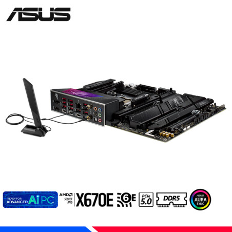 MAINBOARD ASUS ROG STRIX X670E-E GAMING WIFI, DDR5, AM5, AMD